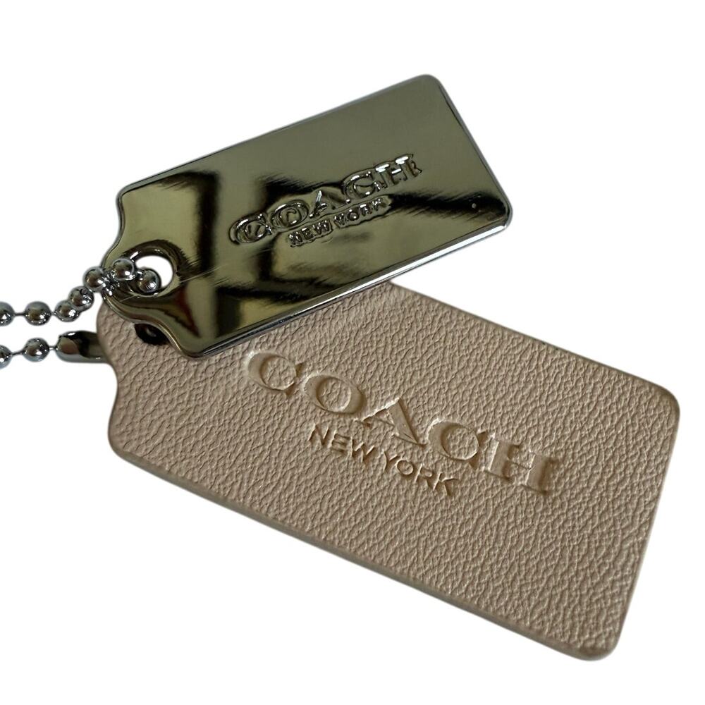 COACH Replacement Hang Tag Key Fob Bag Charm